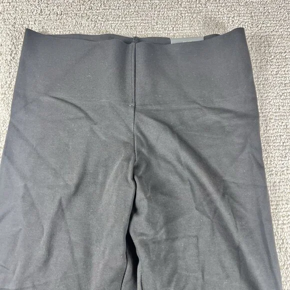Worthington Straight Leg Ankle Leggings Pants Black Women’s Size Small - Picture 2 of 8